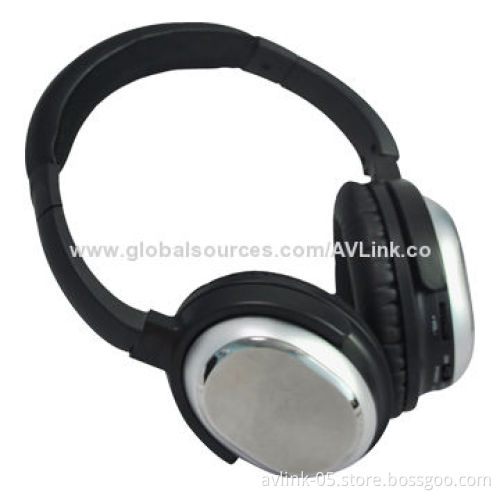 Crystal Clear Voice Bluetooth Stereo Headphones with 3.5mm Audio Jack and Active Noise-cancelling